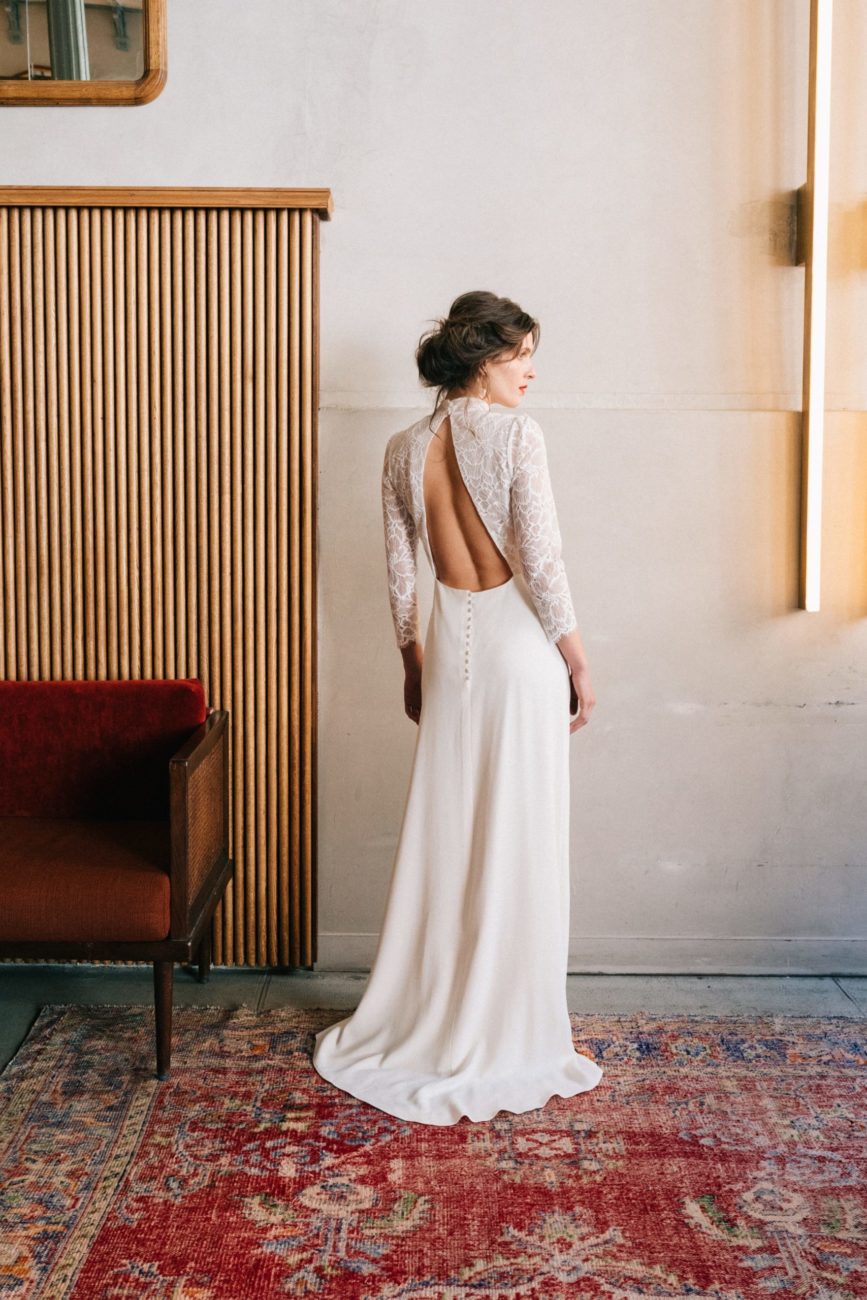 Blanche Showroom de robes de mariée - La Rochelle - Robes de mariée Anne de Lafforest - Mariage