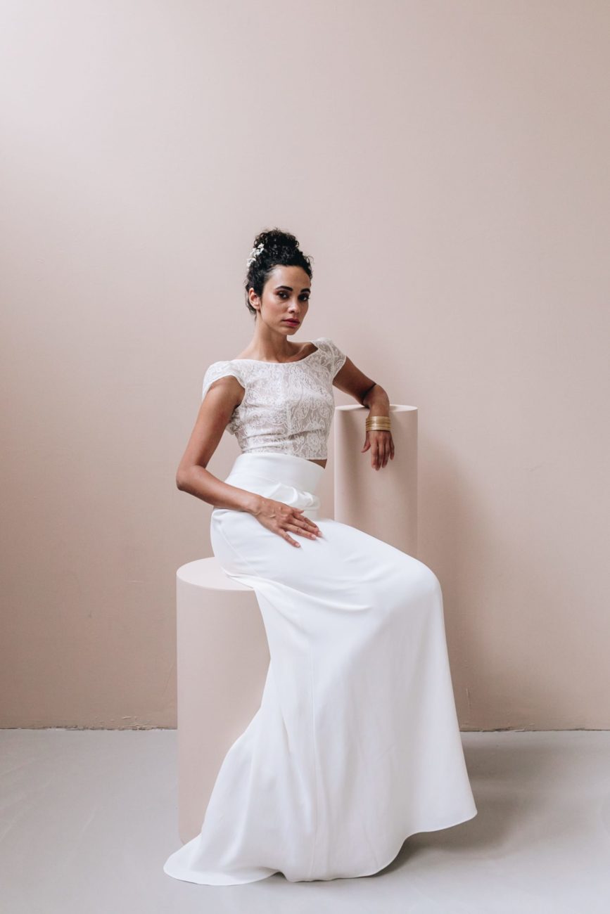 Blanche Showroom de robes de mariée - La Rochelle - Robes de mariée Anne de Lafforest - Mariage