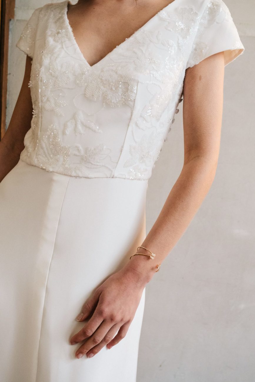 Blanche Showroom de robes de mariée - La Rochelle - Robes de mariée Anne de Lafforest - Mariage