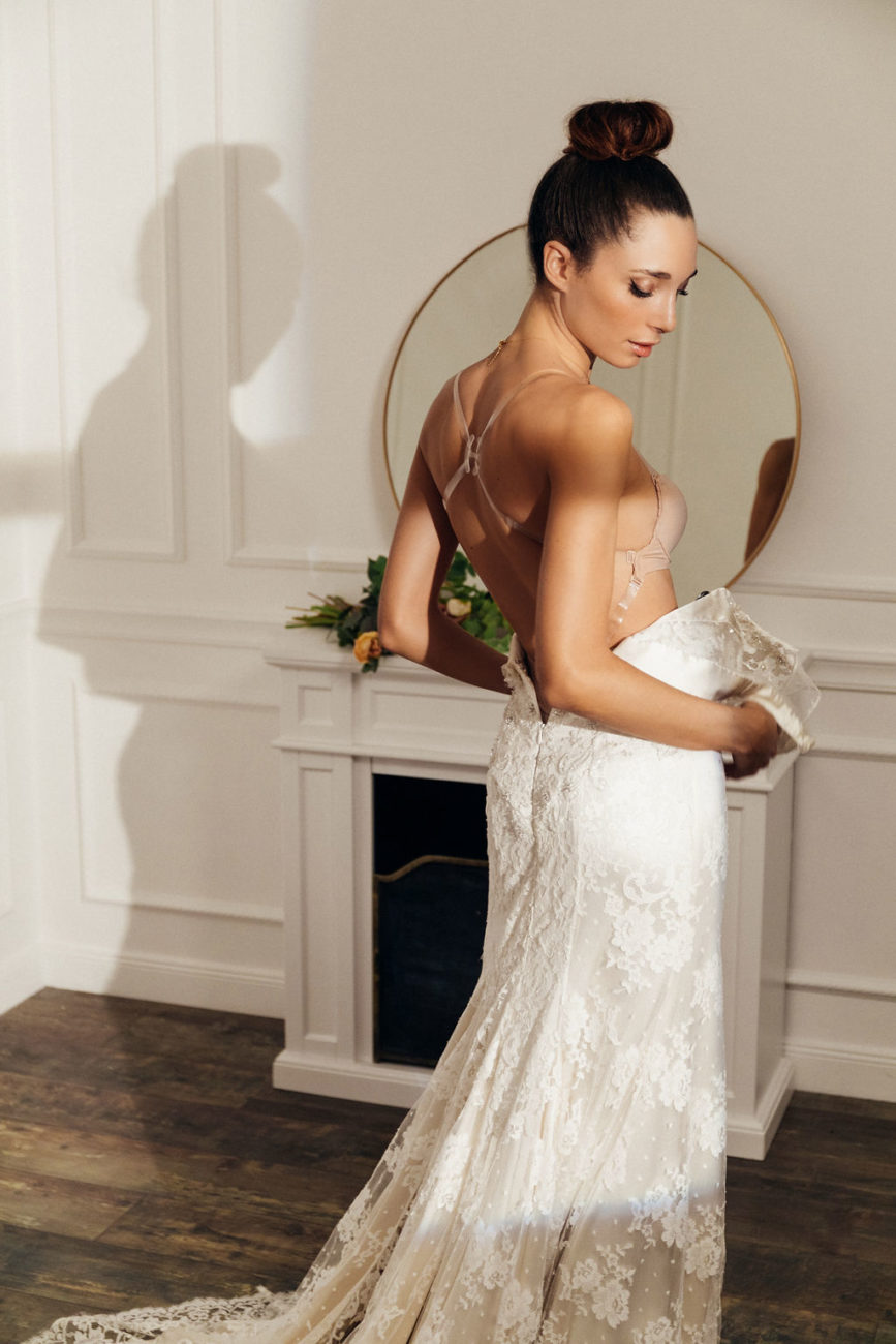 Blanche Showroom de robes de mariée - La Rochelle - Lingerie de mariee - Back to Glam - Mariage